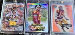 Caleb Williams RARE ROOKIE RC - 3 - REFRACTOR BOWMAN CHROME MINT CARDS - Bild 1 von 10