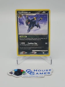 Umbreon LV. 43 32/100 MAJESTIC DAWN RARE Pokemon Binder Dent *CCGHouse* - Picture 1 of 12