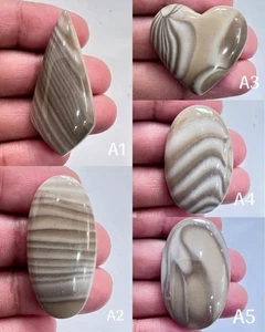 100% NATURAL BEAUTIFUL FLINT CABOCHON LOOSE GEMSTONE - Picture 1 of 6