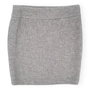 Ann Taylor Petite Business Casual Gray Wool Blend Tweed Pencil Skirt Size 12P - Picture 1 of 7
