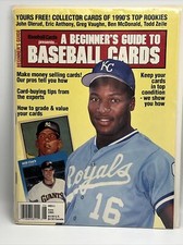 A BEGINNER'S GUIDE TO BASEBALL CARDS MAGAZINE 1990 June BO JACKSON