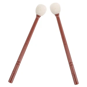 2 Pcs Buddhist Wooden Fish Stick Child Musical Instrument Accessories Children - Picture 1 of 12