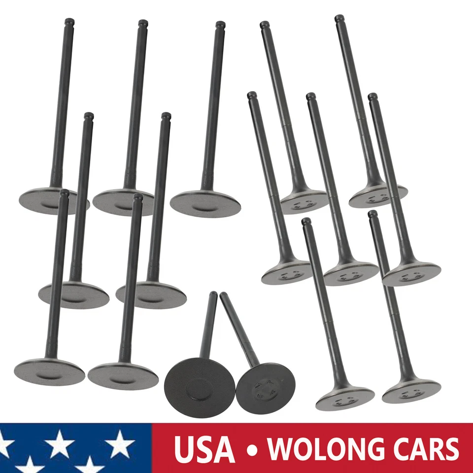 Juego de válvulas de admisión de escape para Toyota Corolla 2009-2010 Pontiac Vibe 2009-2010 Foto 1 de 4