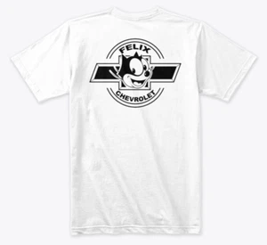FELIX CHEVROLET FELIX THE CAT LOWRIDER STYLE T SHIRT - Picture 1 of 2