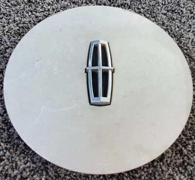 🇺🇸 1988-1997 Lincoln Continental Center Cap F0OC-1A096-BA Hubcap OE 🇺🇸 - Image 1 of 3
