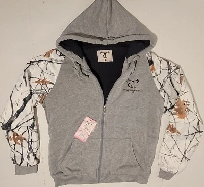 Womens True Timber Camo Sherpa Lined Jacket Large - Image 1 of 4