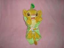 Disney's Babies Lion King Simba W/ Blanket Disney Parks Disneyland World Plush
