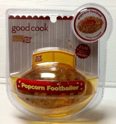 Good Cook Jolly Time Popcorn Footballer Mold, BRAND NEW FACTORY SEALED - Image 1 of 1
