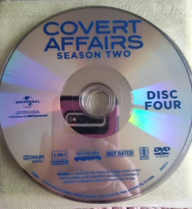 Covert Affairs Season Two Disc Only Loose DVD TV Series Universal Studios - Picture 1 of 8