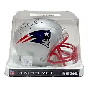Von Randy Moss New England Patriots signierter Fanatics Authentic Speed Mini Helm - Bild 1 von 24