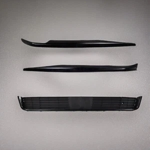 Juego de molduras de parachoques delantero y parrilla inferior para Cadillac Escalade Platinum 2015-2020 - Imagen 1 de 16