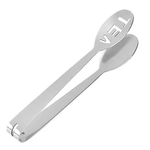 2pcs Tea Bag Squeezer Tongs, Stainless Steel Tea Bag Holder Strainer Clip Tongs - Picture 1 of 12