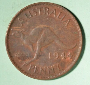 1944 Australia Penny - INV# D-313 - Foto 1 di 2