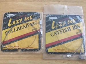 Vintage LAZY IKE Catfish & Bullhead Rigs in Package - Sioux City, Iowa - Lure - Picture 1 of 2