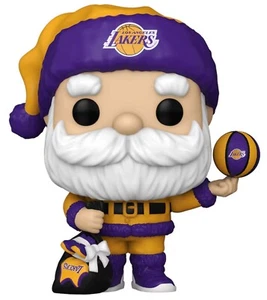 Funko POP! NBA Los Angeles Lakers 2024 Santa Claus Figur #190 Limited Exclusive - Bild 1 von 3