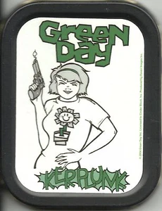 GREEN DAY kerplunk 2004 oblong STASH TIN usa IMPORT official - no longer made - Picture 1 of 1