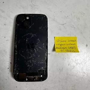 Smartphone Apple iPhone 15 nero Super Retina Display XDR IOS Wifi - per parti di ricambio - Foto 1 di 12