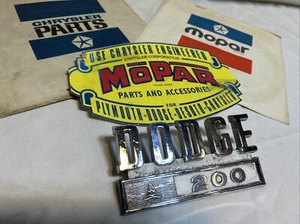 1969-1971 Dodge W200 D200 Fender Emblem - Picture 1 of 13