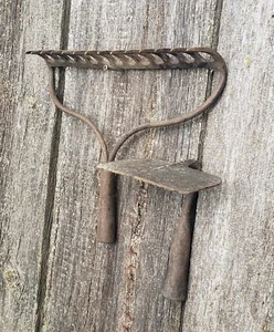 Vtg Lot Primitive Rake Tine Antique Tool Vtg Farm cultivator hoe garden - Picture 1 of 9