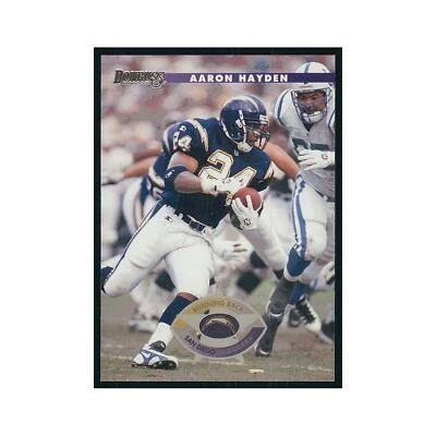 1996 Donruss Aaron Hayden San Diego Chargers #152 - Image 1 of 3