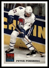 1994-95 Topps Premier #425 Peter Forsberg Quebec Nordiques