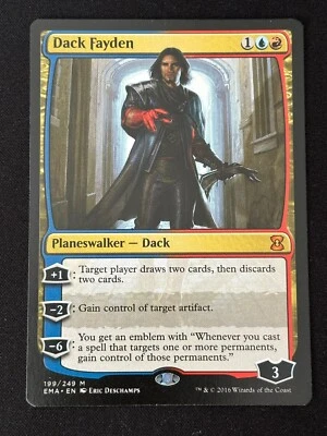 1x MTG Dack Fayden - Eternal Masters (EMA) #199 - Magic the Gathering - Image 1 of 2