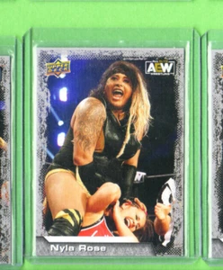 Nyla Rose-AEW-2022 Upper Deck Card-#12-All Elite Wrestling-Mint - Picture 1 of 1