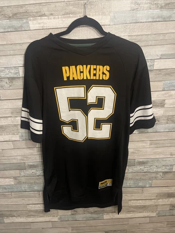 Men’s Greenbay Packers Majestic Clay matthews #52 Jersey black size medium Cover