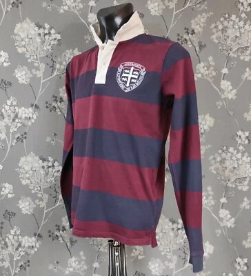 CAMISA POLO DE MANGA LARGA DE ASPECTO VINTAGE DE JACK & JONES. TALLA S - Imagen 1 de 4