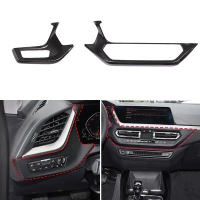 Carbon Optik Armaturenbrett Rahmen Passend für BMW 1er F40 2er Gran Coupe F44 - Bild 1 von 4