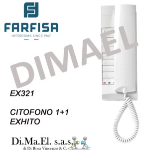 CITOFONO FARFISA EXHITO 1+1 EX321 - Foto 1 di 2