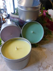 Soy Wax Candle Making Kit - Make 12 Tins! - Picture 1 of 4