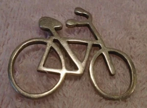 Spilla per bicicletta in argento sterling .925 fatta a mano made in Mexico 11,9 g - Foto 1 di 3