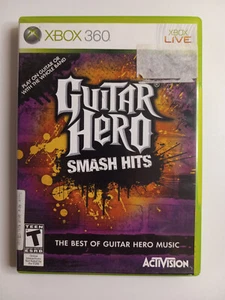 Guitar Hero: Smash Hits (Microsoft Xbox 360, 2009) Completo con Manual - Imagen 1 de 3