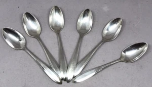 Rare Antique Community Plate 6 Tea Spoons Silverplate Flatware Silverware - Picture 1 of 4