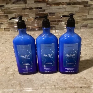 Bath & Body Works Sea Salt Therapy MIMOSA SPEARMINT LOTION Lot x3 FREE SHIPPING - Picture 1 of 2