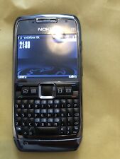 Used Unlocked Nokia E71 Bar Phone QWERT Keypad 3G WIFI Mobile