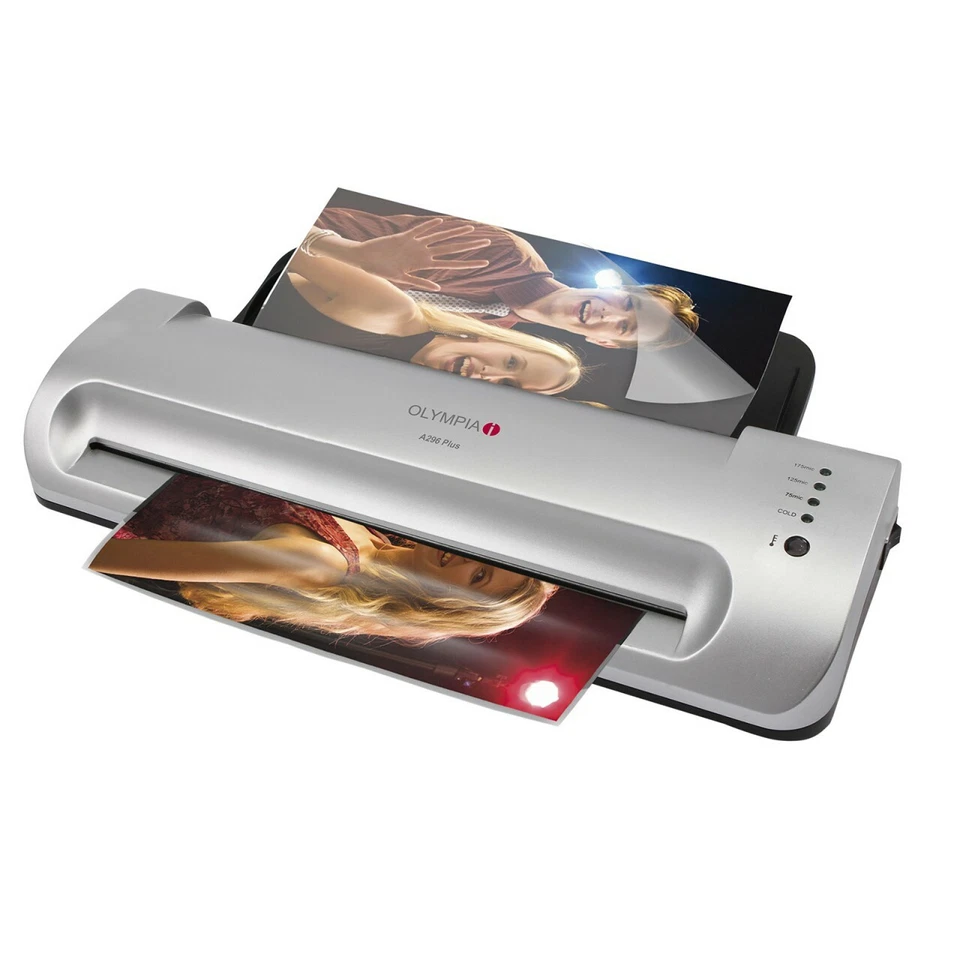 Profi Laminiergerät A4 Format Olympia A 296 plus backloader