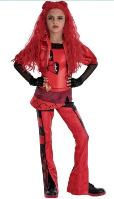 Disney Descendants 4 The Rise Of Red Deluxe Red Halloween Costume 12-14 Large - Image 1 of 4