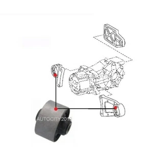 FOR TOYOTA RAV4 2.0 2.4 ACA30 REAR LEFT & RIGHT FRONT DIFFERENTIAL BUSH 2006-13 - Picture 1 of 1