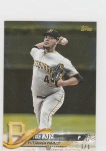 Ivan Nova 2018 Topps Mini On Demand Gold Parallel 1/1 #222 Pittsburgh Pirates - Picture 1 of 1