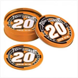 Lot of 36 Sets, Tony Stewart #20 Tin Coasters . Nascar Genuine Racing. Authentic - Picture 1 of 1
