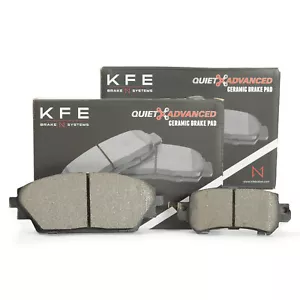 For 2016 2017 2018 Mazda CX-3 CX3 FRONT and REAR Ceramic Disc Brake Pad Set - Foto 1 di 4