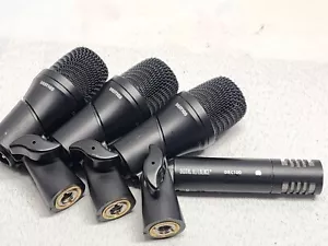 3x Drum Mic Snare/Tom Microphone DRST100 & DRC100 *READ* -B03 - Picture 1 of 6