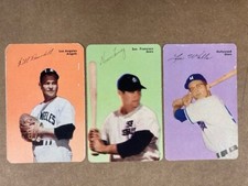 Will Ramsdell  1953 Mother's Cookies PCL League  Auction for  one Card Decent!