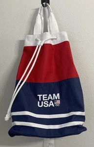 Zaino Borsone Tela Team USA Olimpico Rosso Bianco Blu Vollyball - Foto 1 di 7
