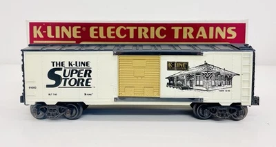 K-Line Super Store Train Station Classic Boxcar K-91000 EX - Image 1 of 4