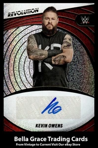 2023 Panini Revolution WWE Kevin Owens #AG-KON RAW Autographs Auto - Picture 1 of 2