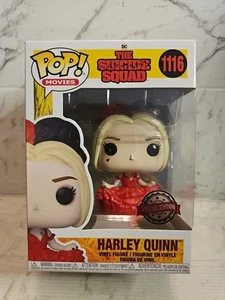 Funko POP! Movies The Suicide Squad #1116 Harley Quinn Dress FREE POP PROTECTOR - Picture 1 of 6