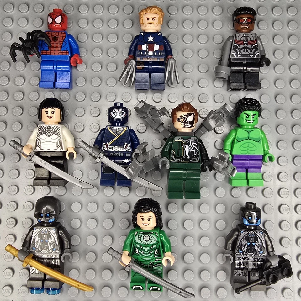 Lego Marvel Super Heroes Minifigures Lot and Accessories - Image 1 of 1